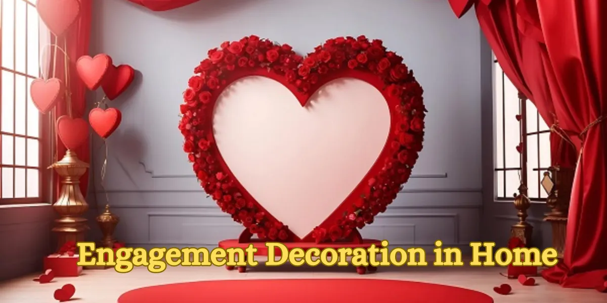 Engagement Decoration in Home