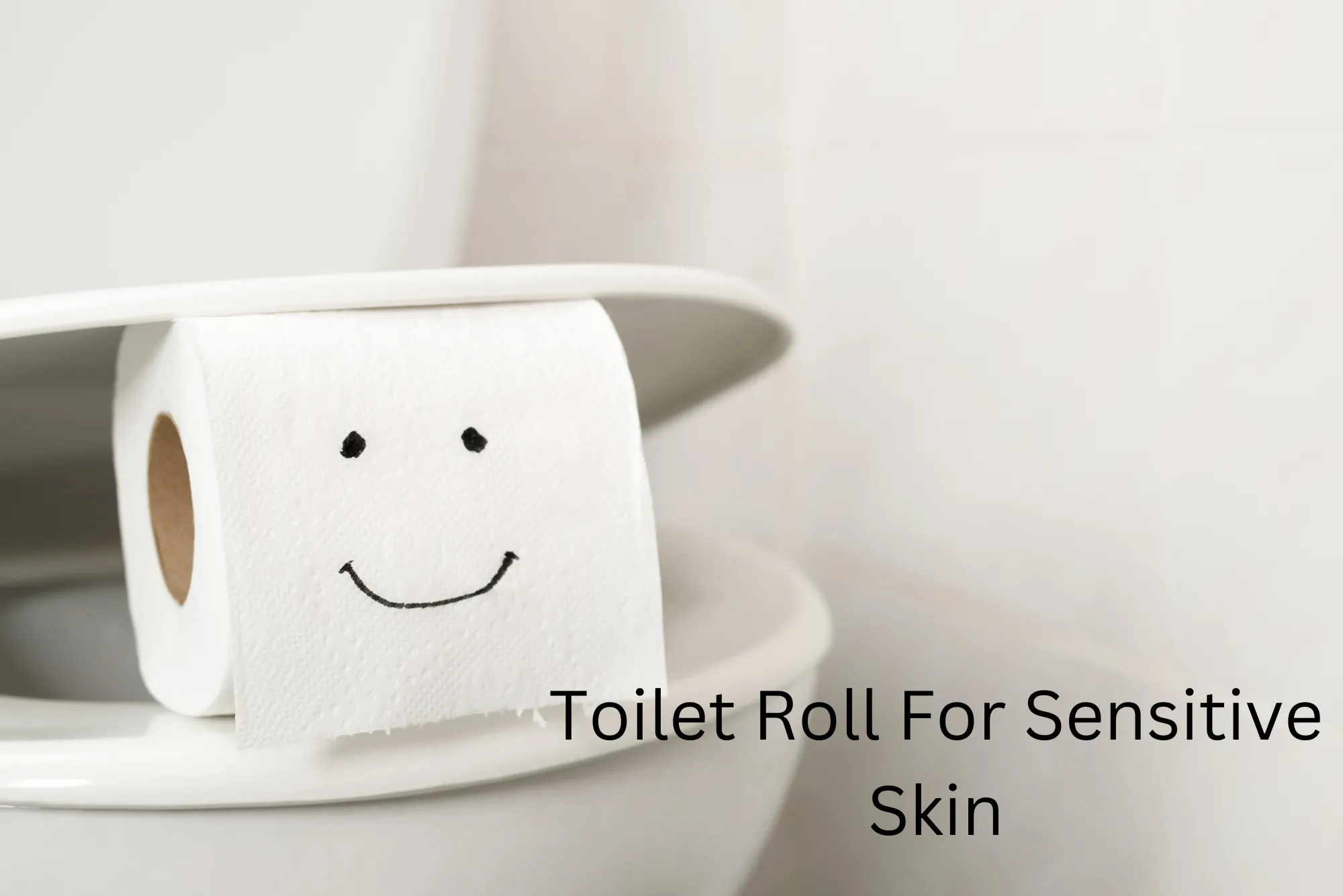 Toilet roll for sensitive skin