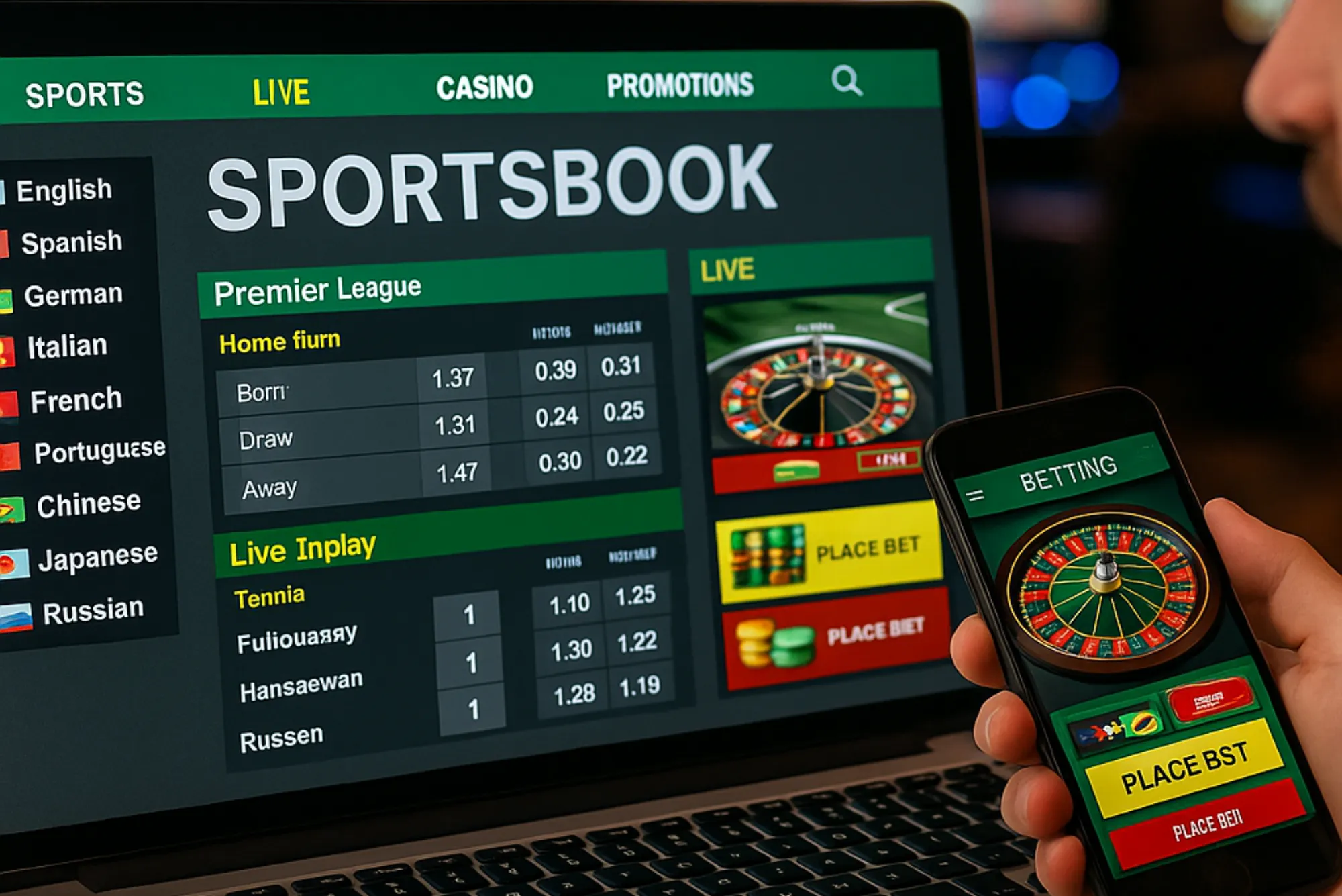 What Online Betting Sites UK Offer Multi-Language Support