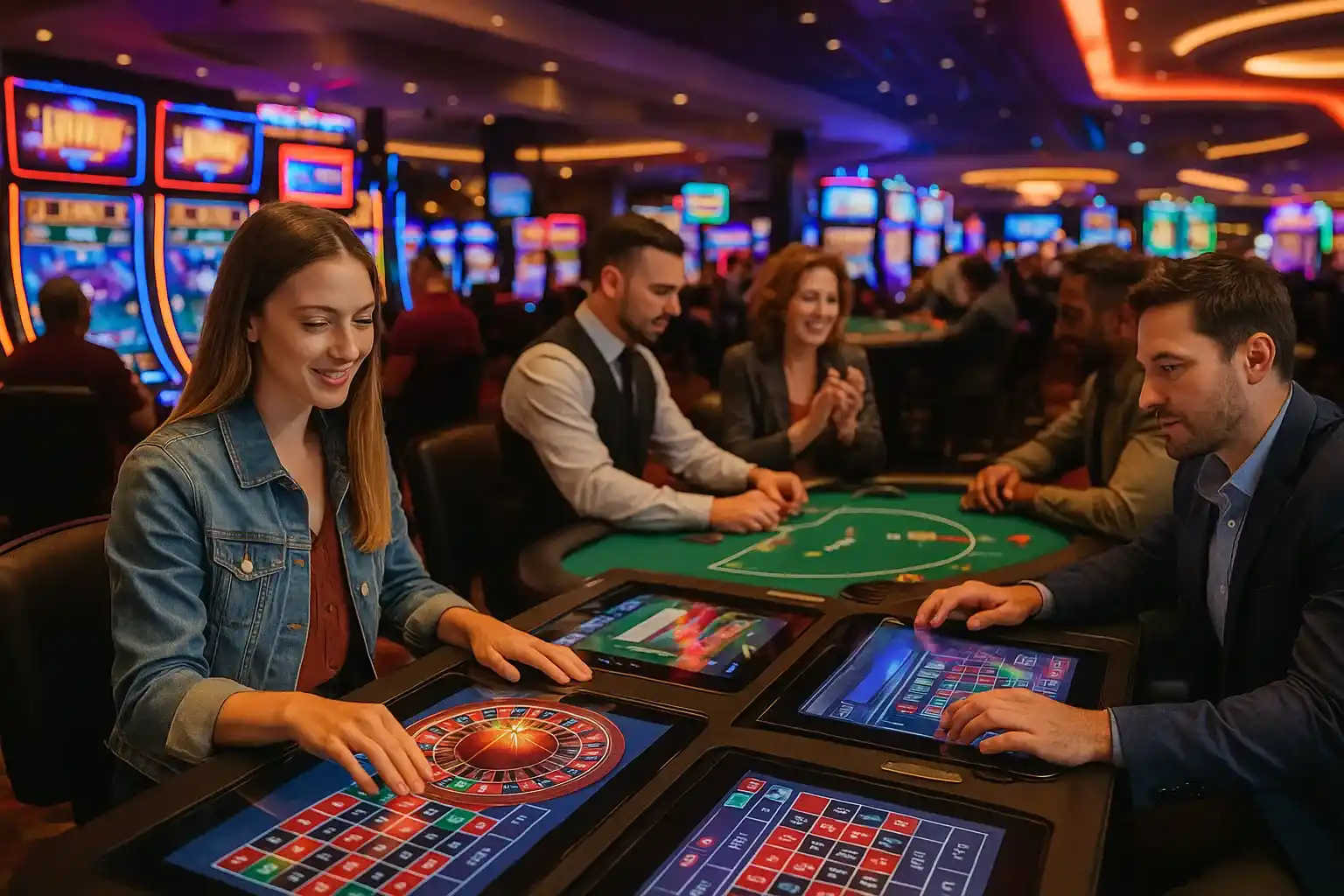What are the Most Interactive Casino Games