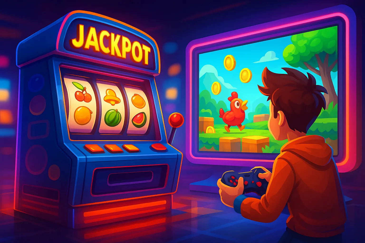 Are Hybrid Casino Games Blending Slots with Video Games the Next Big Thing