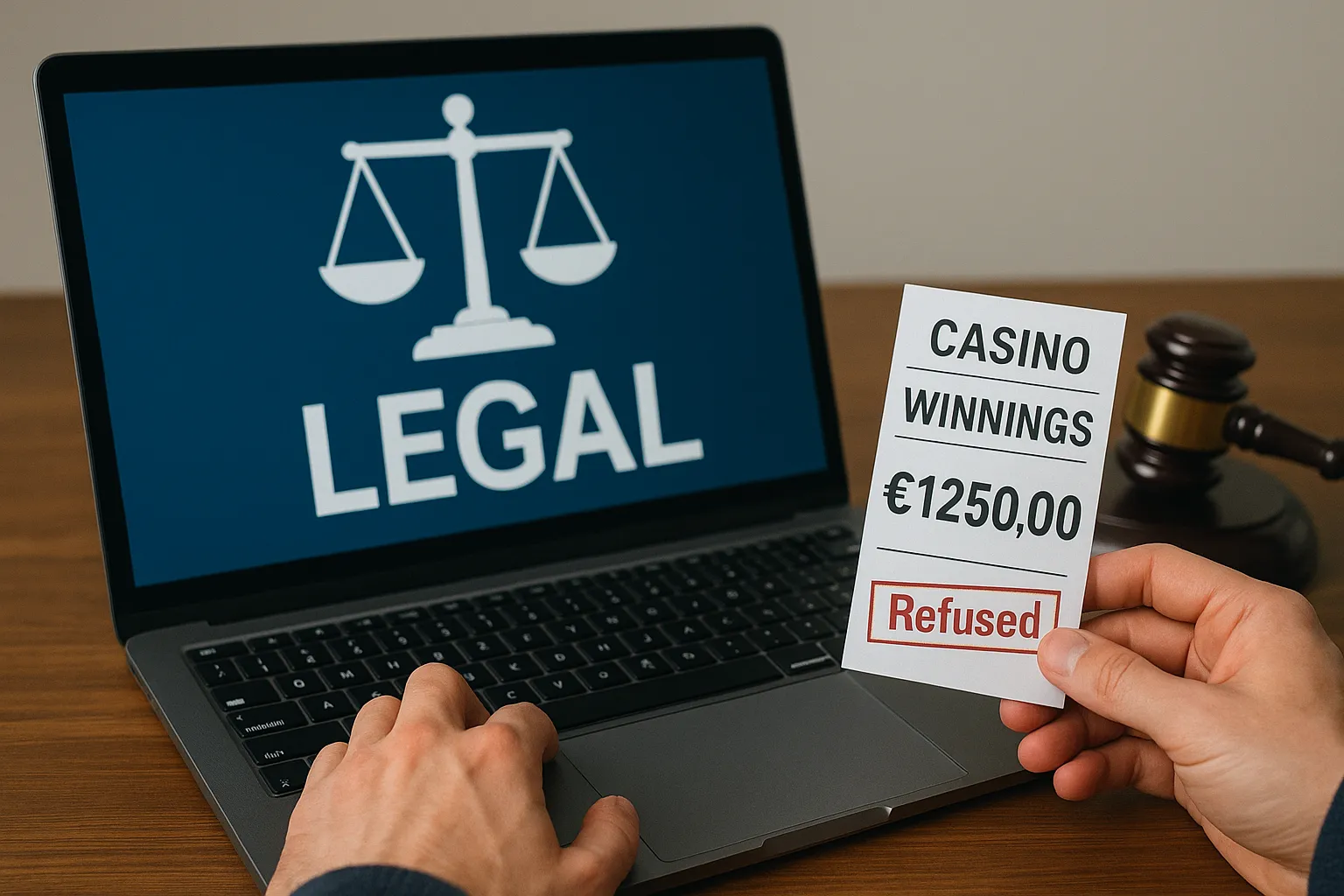 What Happens Legally When an Online Casino Refuses to Pay Winnings