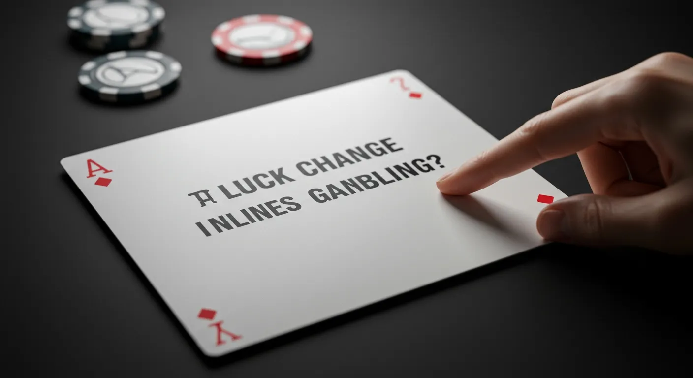 Can Luck Change in Online Gambling?