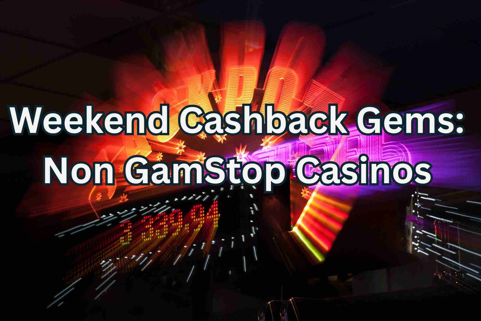 Weekend Cashback Gems Non GamStop Casinos